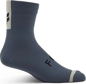 Fox Racing Defend Water Fahrradsocken graphitgrau