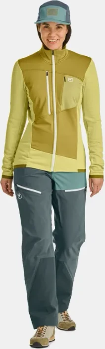 Ortovox Fleece Grid Funktionsjacke wabisabi (Damen)