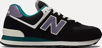 New Balance 574 schwarz/blau