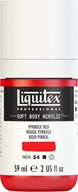 Liquitex Professional Soft Body Acrylic pyrrole red, 59ml