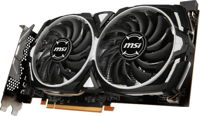 MSI Radeon RX 6600 Armor 8G, 8GB GDDR6, HDMI, 3x DP