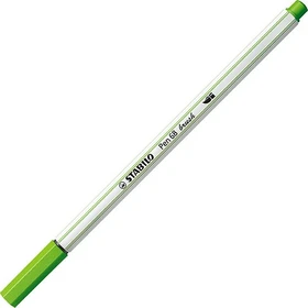STABILO Pen 68 brush laubgrün, 10er-Pack