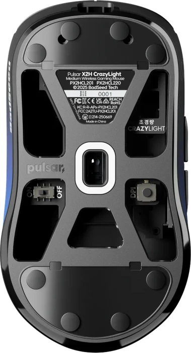 Pulsar Gaming Gears X2H CL CrazyLight Mini Wireless BadSeed Tech Edition, USB