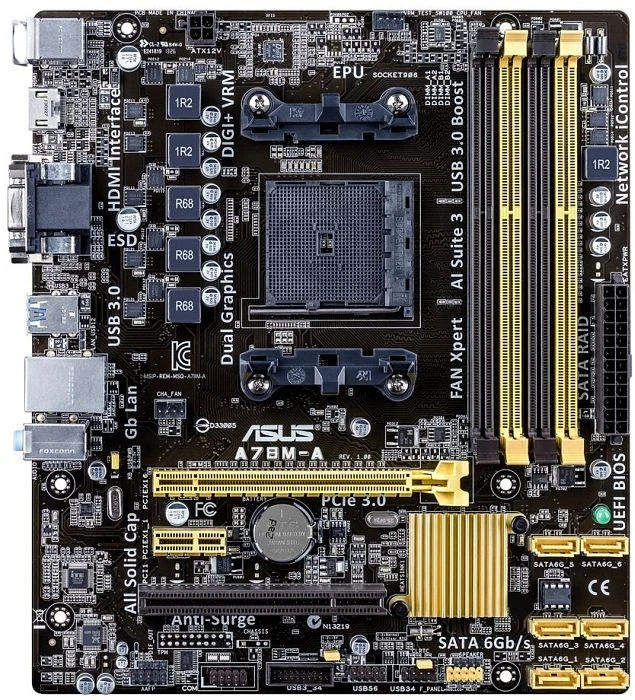 ASUS A78M-A (AMD FM2+)
