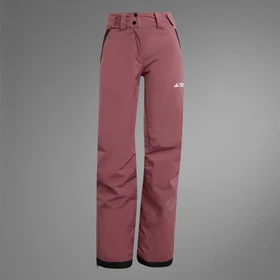 adidas Terrex Xperior 2L Insulated Skihose lang burgundy/white (Damen)