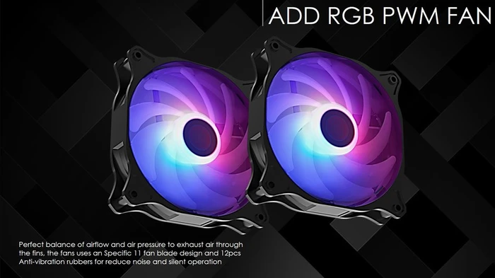 Raijintek Eos 240 RBW, 240mm