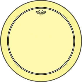 Remo Powerstroke P3 Colortone Yellow Bass Batter 18"