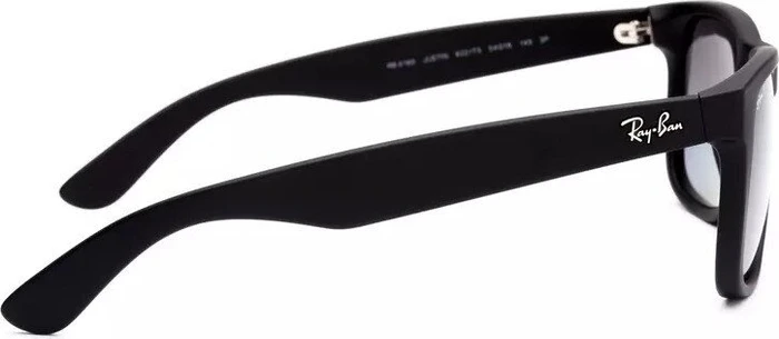 Ray-Ban RB4165 Justin Classic 54mm schwarz/polarized grau