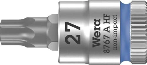 Wera 8767 A HF Zyklop Torx Steckschlüssel 1/4", T27x28mm