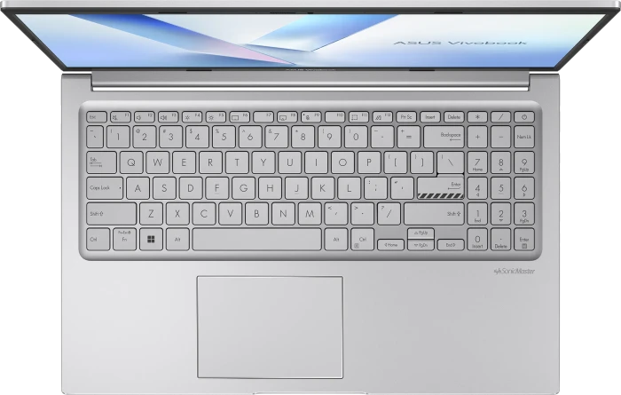 ASUS VivoBook 15 X1504VA-BQ285W, Cool Silver, Core i3-1315U, 8GB RAM, 512GB SSD, DE