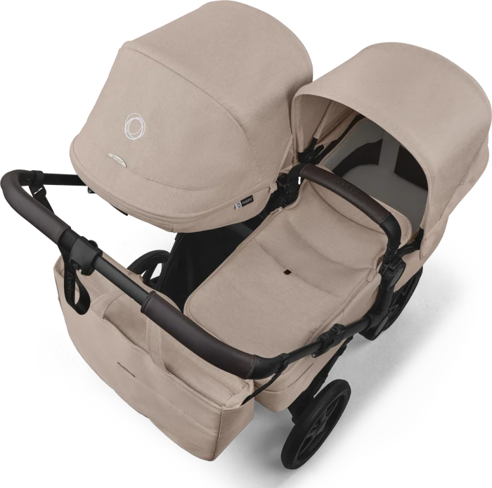 Bugaboo Donkey 6 Duo Gestell schwarz desert taupe