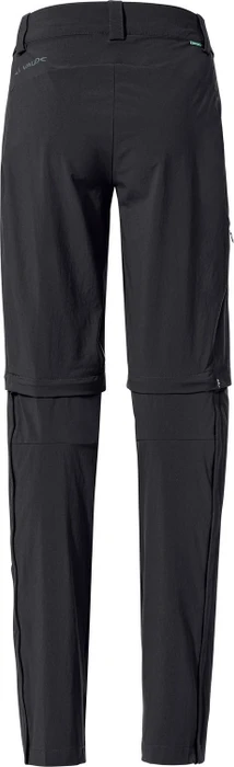 Vaude Farley Stretch Zip-Off T-Zip III Zip-Off Hose lang schwarz (Damen)