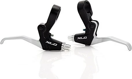 XLC BL-V01 2-Finger Bremshebel Set schwarz/silber