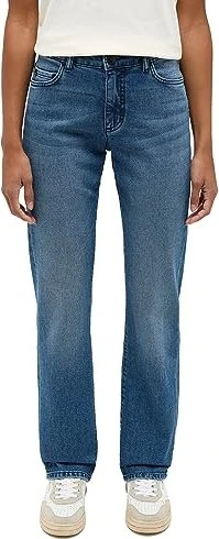 Mustang Crosby Relaxed Straight mit Waschung Jeans blau (Damen)