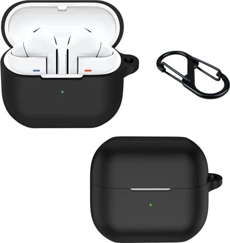 Lemxiee Hülle für Samsung Galaxy Buds 3/Galaxy Buds 3 Pro schwarz
