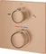 Grohe Allure Thermostat-Wannenbatterie mit integrierter 2-Wege-Umstellung warm sunset gebürstet Vorschaubild