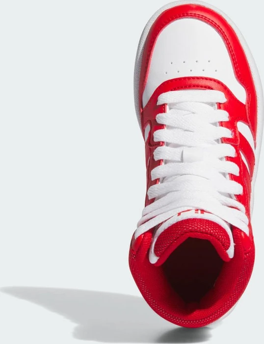 adidas Hoops Mid cloud white/better scarlet (Junior)