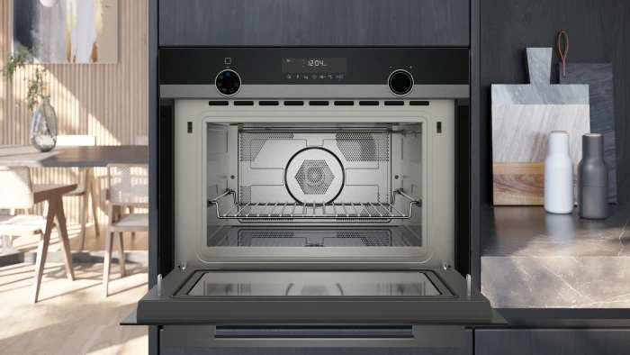 Siemens iQ500 CM485AGB1 Mikrowelle mit Grill/Heißluft