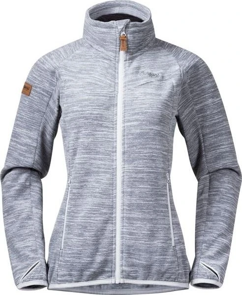 Bergans Hareid Fleece Funktionsjacke aluminium (Damen)