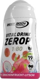 Best Body Nutrition Vital Drink Zerop Drachenfrucht Litschi 48ml