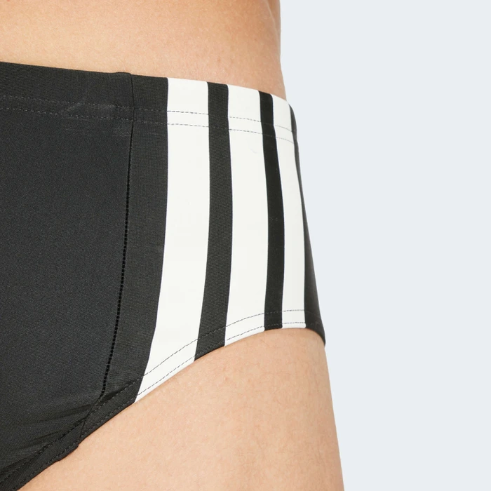adidas 3-Streifen Badehose schwarz/weiß (Herren)