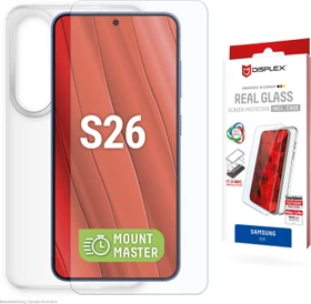 Displex Real Glass + Case für Samsung Galaxy S26
