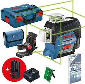 Bosch Professional GLL 3-80 CG Akku-/Batterie-Linienlaser inkl. L-Boxx + Akku 2.0Ah