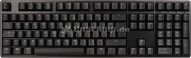 Ducky One PBT, LEDs blau, schwarz, MX BLUE, USB, DE