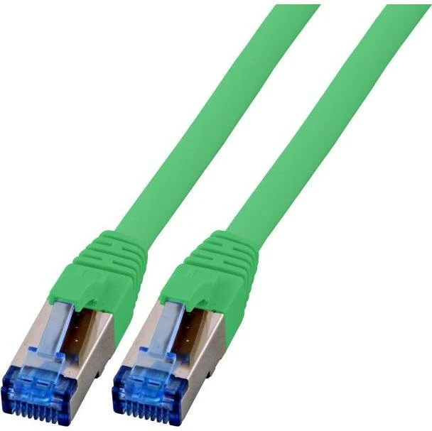 EFB Elektronik TPE Superflex Patchkabel, Cat7/Cat6a, S/FTP, RJ-45/RJ-45, 25m, grün
