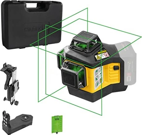 Stabila LAX600G Akku-Kreuzlaser solo inkl. Koffer + Zubehör
