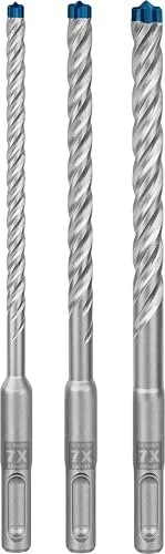 Bosch Professional EXPERT SDS-plus-7X Hammerbohrer-Sortiment, 3-tlg.