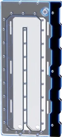 Singularity Computers Wraith 2.0 Elite, Silver, Distro-Plate, Verteilerplatte
