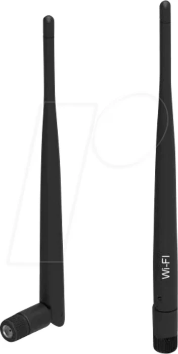 Teltonika PR1URF51 Wi-Fi SMA Antenna Antenne, 2.4GHz, 5dBi, RP-SMA (Stecker), omnidirektional, schwarz