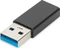 Digitus USB-C 3.0 [Buchse] auf USB-A 3.0 [Stecker], Adapter, schwarz Vorschaubild
