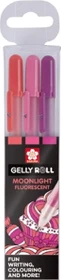Sakura Gelly Roll Moonlight Fluorescent Sweets Gelroller (Mine) sortiert, 3er-Set, Etui