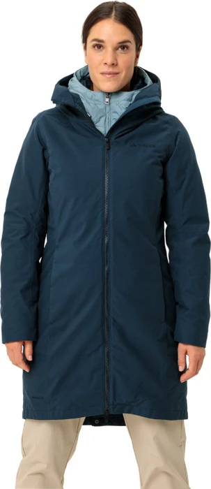 Vaude Annecy 3in1 III Funktionsmantel dark sea/nordic blue (Damen)