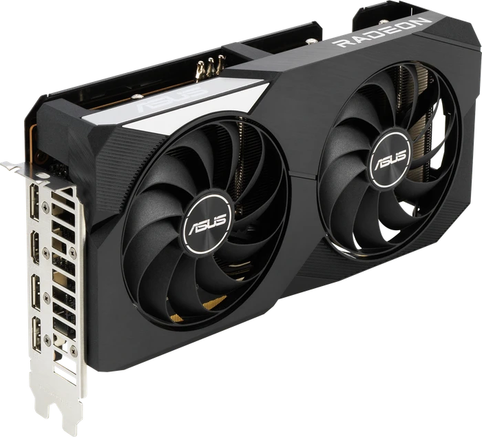 ASUS Radeon RX 6600 Dual, DUAL-RX6600-8G, 8GB GDDR6, HDMI, 3x DP