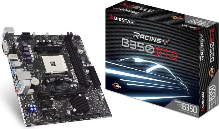 Biostar Racing B350ET2 (AMD AM4)