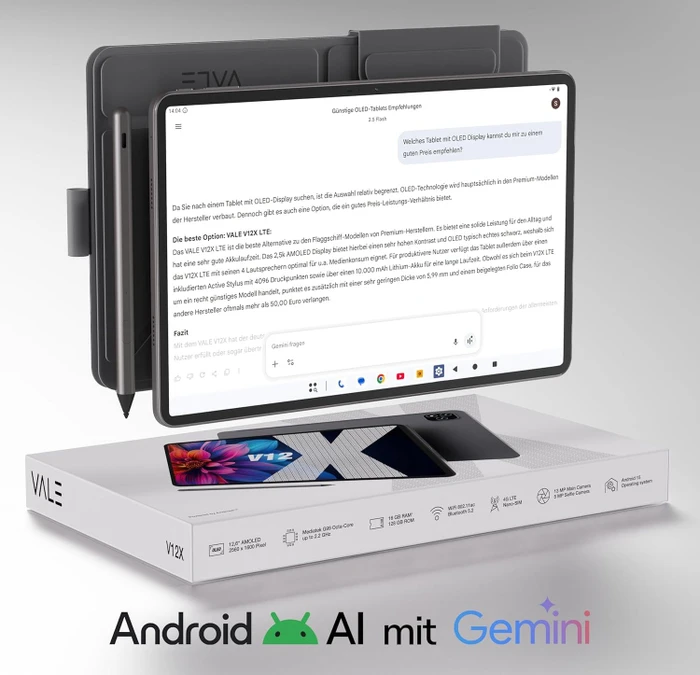 Vale V12X LTE, 8GB RAM, 128GB, LTE