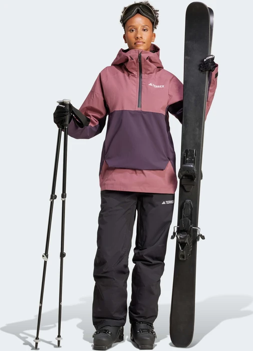 adidas Terrex Xperior 2L Lined Rain.RDY Anorak burgund/aurora black (Damen)