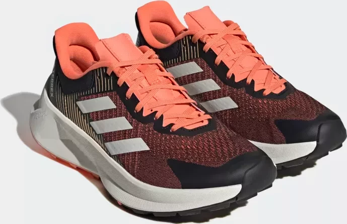 adidas Terrex Soulstride Flow core black/crystal white/impact orange (Damen)