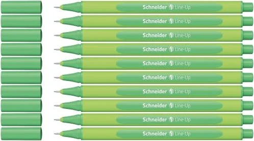 Schneider Line-Up Tintenroller (Mine) highland green, 10er-Pack