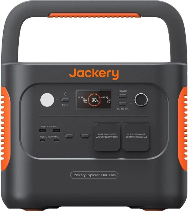 Jackery Powerstation Explorer 1000 Plus Solargenerator, 1264Wh