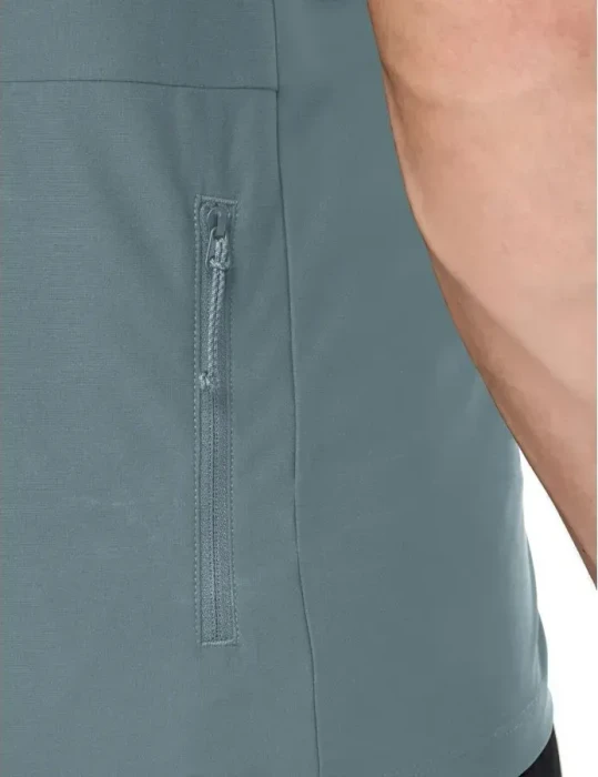 Vaude Qimsa Pro HZ Trikot kurzarm heron (Herren)