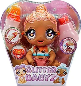 MGA Entertainment Glitter Babyz coral pink