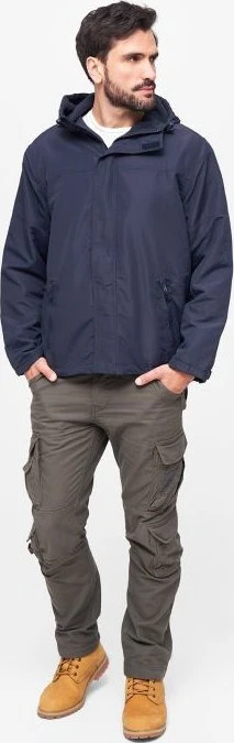 Brandit Windbreaker Frontzip Jacke navy (Herren)