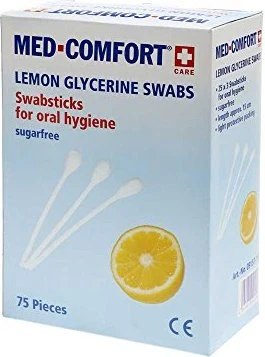 Ampri Mundpflegestäbchen Lemon Sticks zuckerfrei, 75 Stück