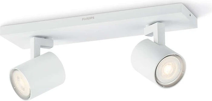Philips myLiving Spot Runner 2-flammig weiß