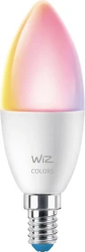 WiZ Colors LED Kerze 4.9W E14 C37, 2 Stück