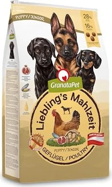 GranataPet Liebling's Mahlzeit Geflügel Junior, 10kg